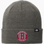 BEDFORD SCHOOLS KICKING MULES <span class="pdp-name-mascot">BEDFORD PUBLIC KICKING MULES</span> TravisMathew Solid Cuffed Beanie Front Thumbnail