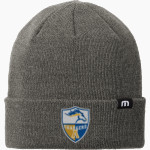 AGOURA HIGH SCHOOL CHARGERS TravisMathew Solid Cuffed Beanie Front Thumbnail