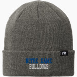 Notre Dame Bulldogs <span class="pdp-name-mascot">Notre Dame Bulldogs</span> TravisMathew Solid Cuffed Beanie Front Thumbnail