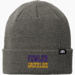 Fowler Grizzlies TravisMathew Solid Cuffed Beanie Front Thumbnail