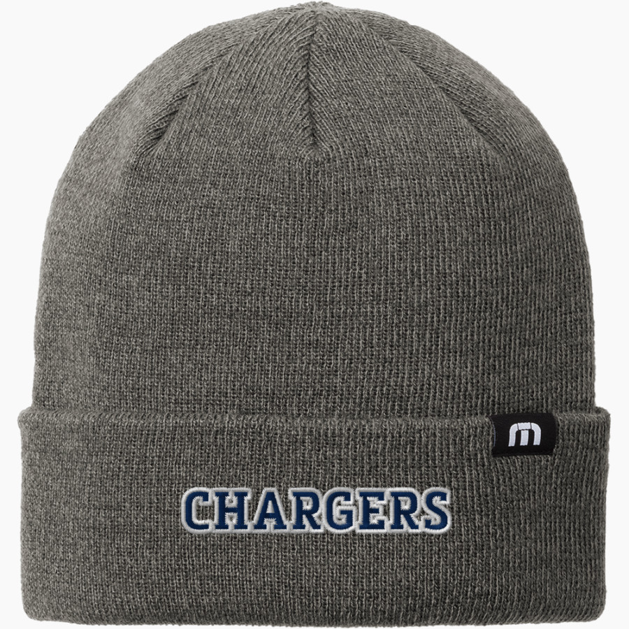 HIllsdale Chargers <span class="pdp-name-mascot">HIllsdale College Chargers</span> TravisMathew Solid Cuffed Beanie