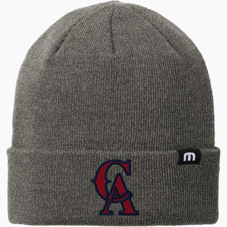 Carroll Rebels TravisMathew Solid Cuffed Beanie