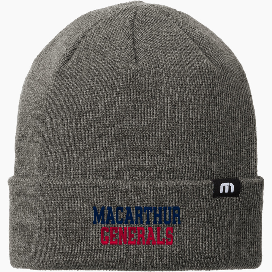 MacArthur Generals <span class="pdp-name-mascot">MACARTHUR HIGH SCHOOL Generals</span> TravisMathew Solid Cuffed Beanie