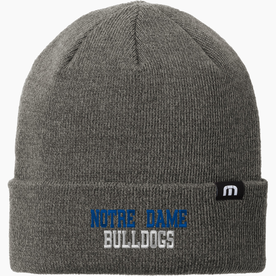 Notre Dame Bulldogs <span class="pdp-name-mascot">Notre Dame Bulldogs</span> TravisMathew Solid Cuffed Beanie