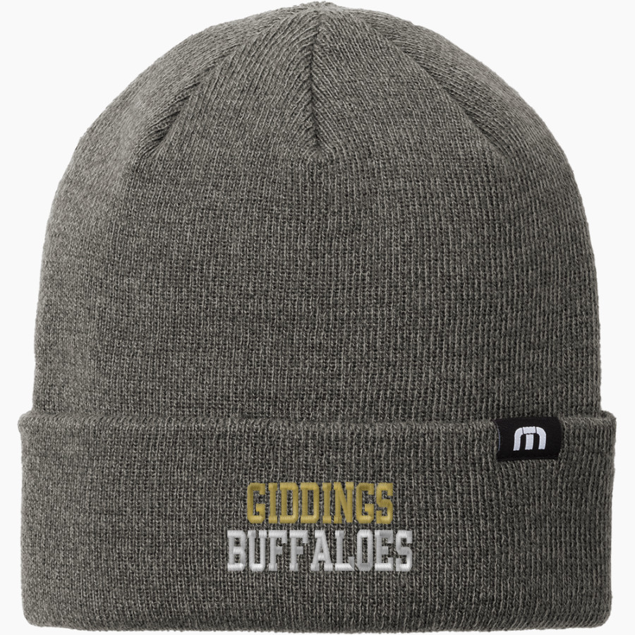 GIDDINGS BUFFALOS TravisMathew Solid Cuffed Beanie