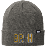 Bark River-Harris Broncos <span class="pdp-name-mascot">Bark-River Harris High School Broncos</span> TravisMathew Solid Cuffed Beanie Front Thumbnail