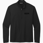 BUFFALO SEMINARY RED TAILED HAWKS <span class="pdp-name-mascot">BUFFALO SEMINARY RED TAILED HAWKS</span> TravisMathew Men's Coto Performance 1/4-Zip Front Thumbnail