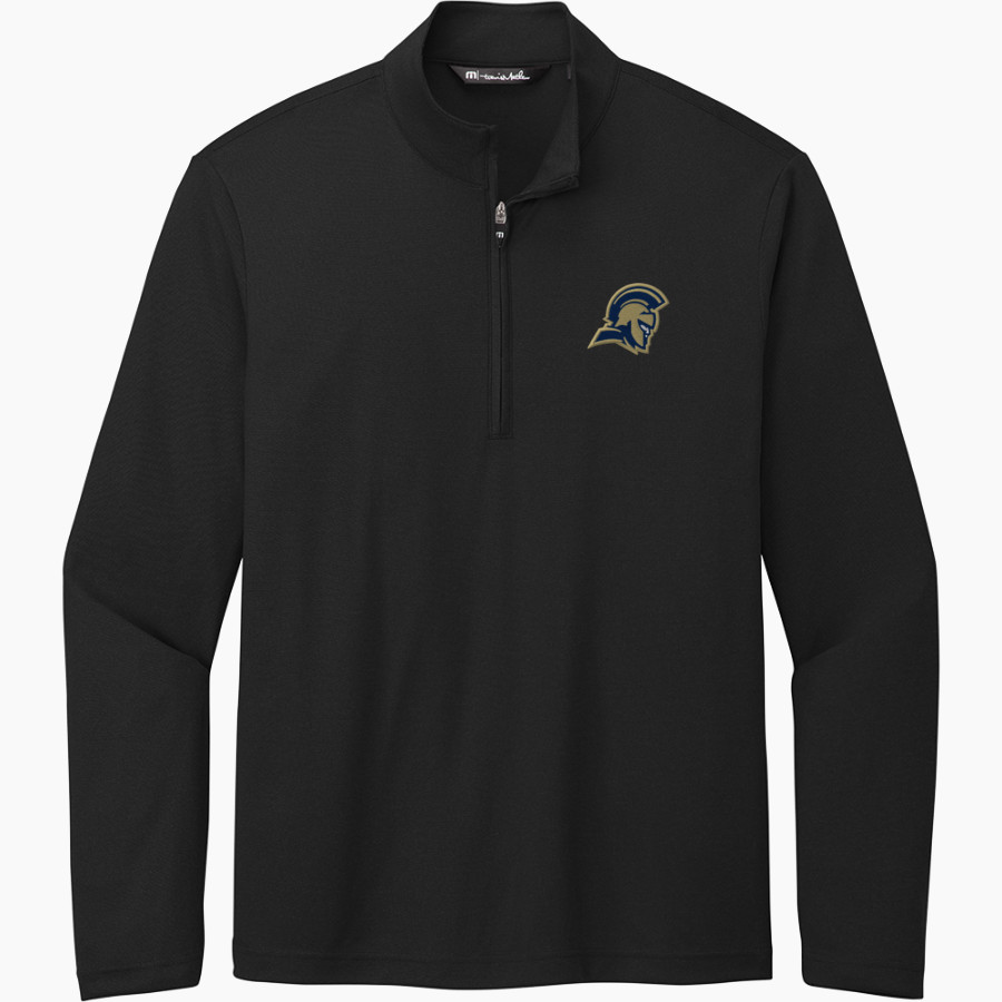LUCAS CHRISTIAN ACADEMY WARRIORS TravisMathew Men's Coto Performance 1/4-Zip