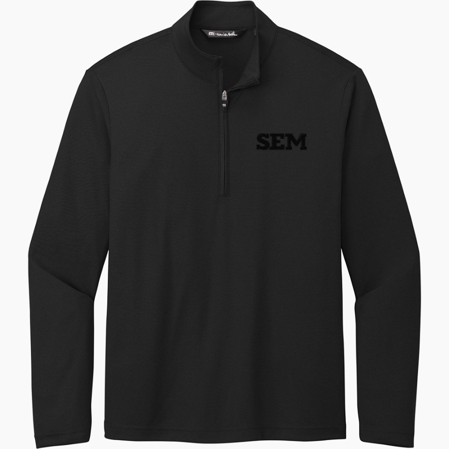 BUFFALO SEMINARY RED TAILED HAWKS <span class="pdp-name-mascot">BUFFALO SEMINARY RED TAILED HAWKS</span> TravisMathew Men's Coto Performance 1/4-Zip