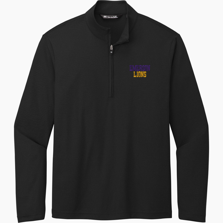 Emerson Lions TravisMathew Men's Coto Performance 1/4-Zip