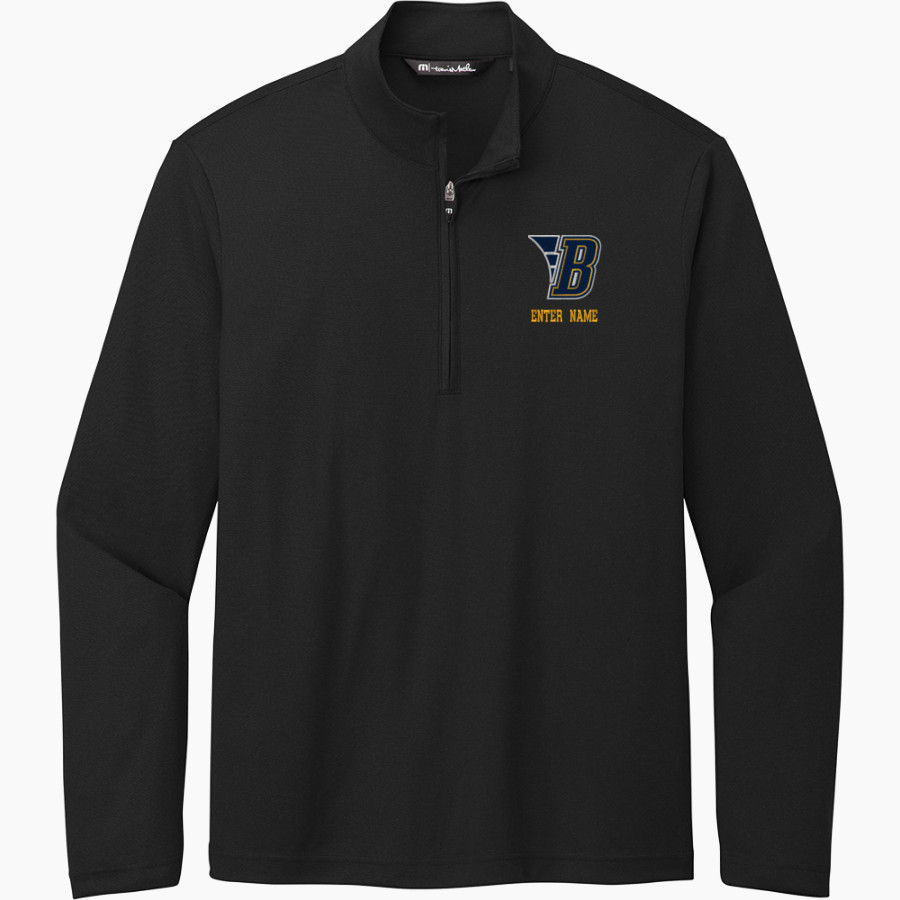 BELLEVILLE HIGH SCHOOL WILDCATS <span class="pdp-name-mascot">BELLEVILLE WILDCATS</span> TravisMathew Men's Coto Performance 1/4-Zip