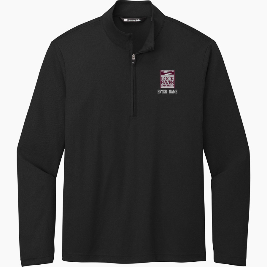 Lock Haven Bald Eagles TravisMathew Men's Coto Performance 1/4-Zip