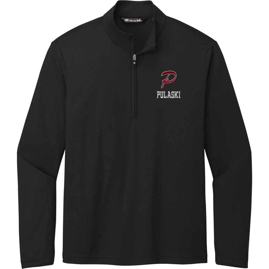 Pulaski Red Raiders <span class="pdp-name-mascot">Pulaski Red Reaiders</span> TravisMathew Men's Coto Performance 1/4-Zip