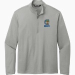 BACON ACADEMY BOBCATS TravisMathew Men's Coto Performance 1/4-Zip Front Thumbnail
