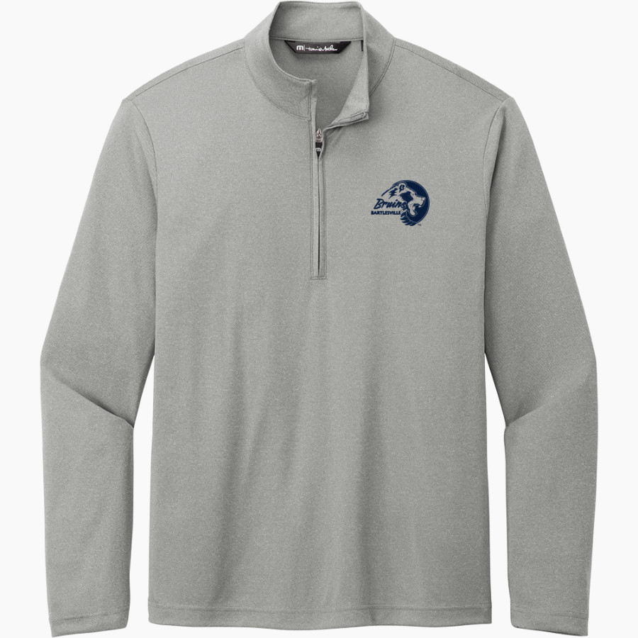 BARTLESVILLE HIGH SCHOOL BRUINS <span class="pdp-name-mascot">BARTLESVILLE BRUINS</span> TravisMathew Men's Coto Performance 1/4-Zip