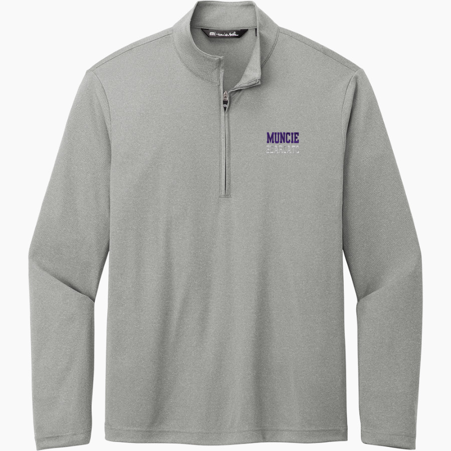 MUNCIE CENTRAL HIGH SCHOOL BEARCATS <span class="pdp-name-mascot">MUNCIE BEARCATS</span> TravisMathew Men's Coto Performance 1/4-Zip
