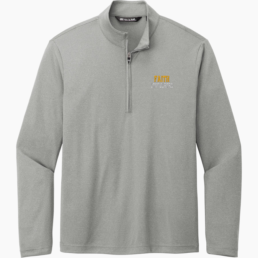 FAITH CHRISTIAN ACADEMY CONQUERORS <span class="pdp-name-mascot">FAITH CONQUERORS</span> TravisMathew Men's Coto Performance 1/4-Zip