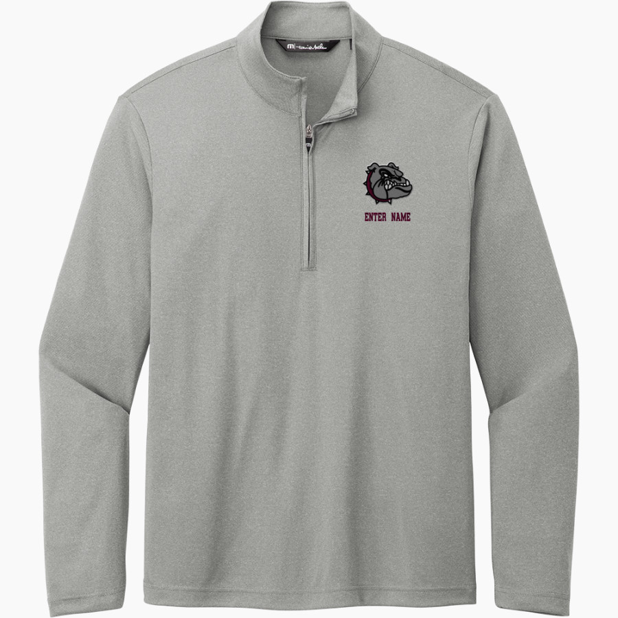 EDMOND MEMORIAL HIGH SCHOOL BULLDOGS <span class="pdp-name-mascot">EDMOND MEMORIAL BULLDOGS</span> TravisMathew Men's Coto Performance 1/4-Zip