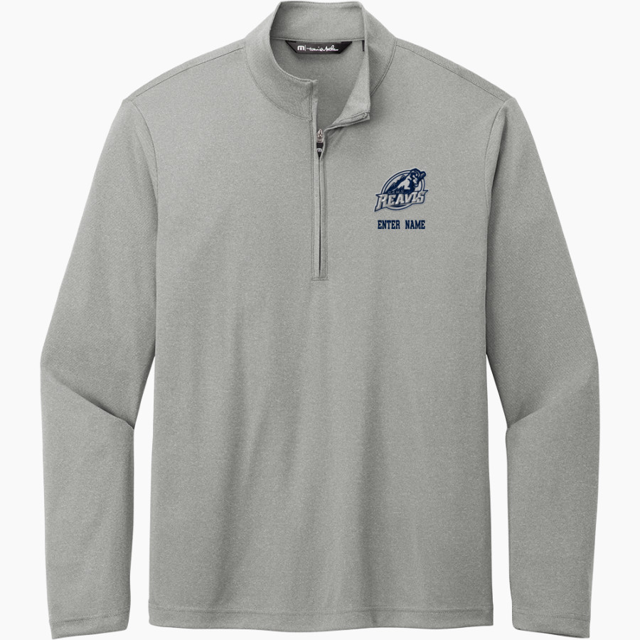 REAVIS HIGH SCHOOL RAMS TravisMathew Men's Coto Performance 1/4-Zip