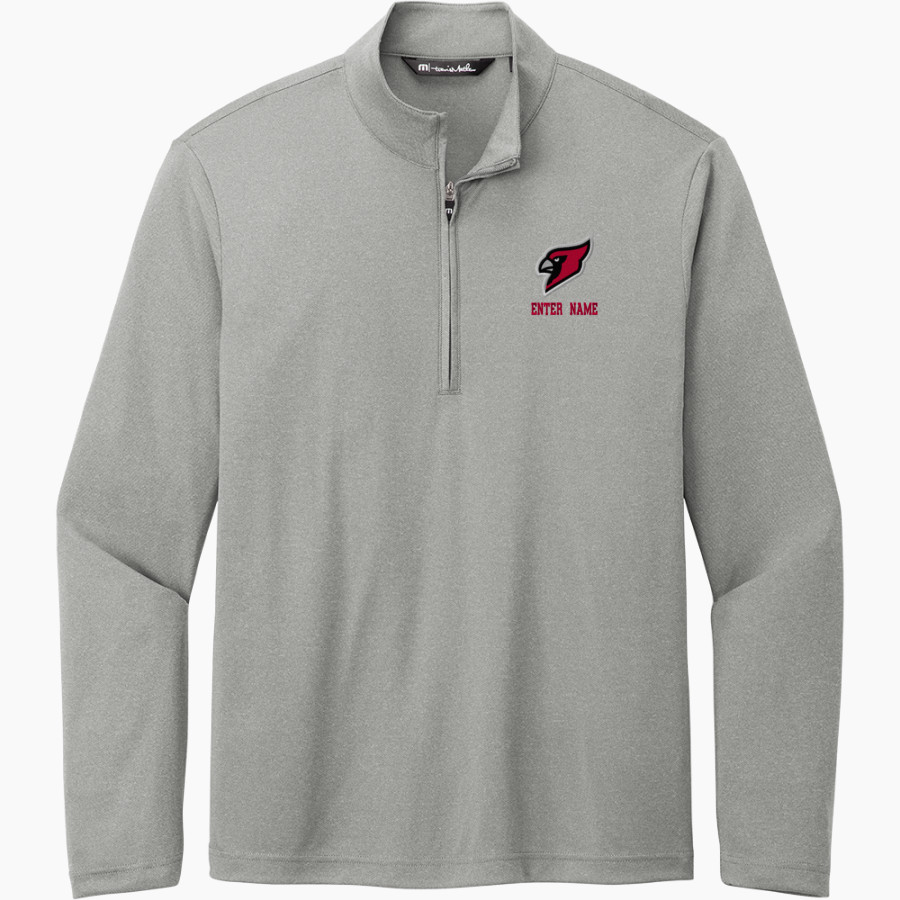 BANGOR HIGH SCHOOL CARDINALS <span class="pdp-name-mascot">BANGOR CARDINALS</span> TravisMathew Men's Coto Performance 1/4-Zip
