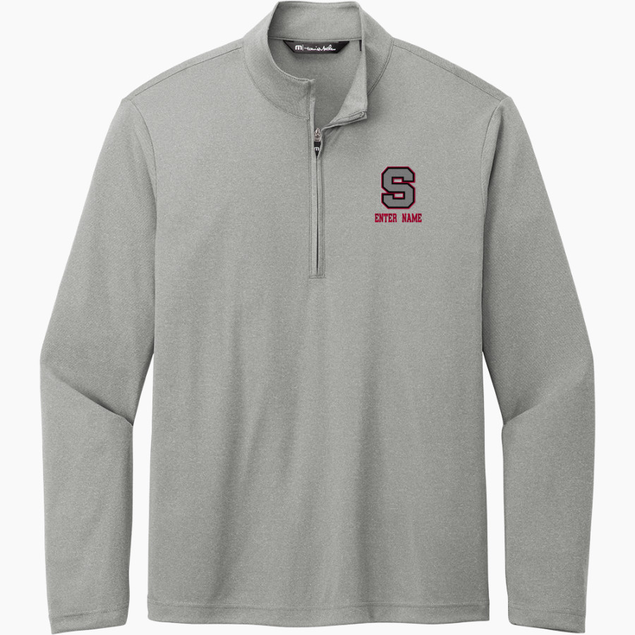 SPRINGFIELD SPARTANS The Online Store TravisMathew Men's Coto Performance 1/4-Zip