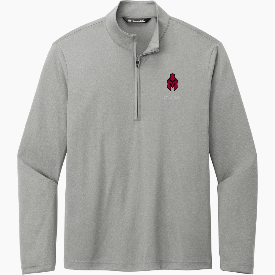 Marquette Sentinels TravisMathew Men's Coto Performance 1/4-Zip