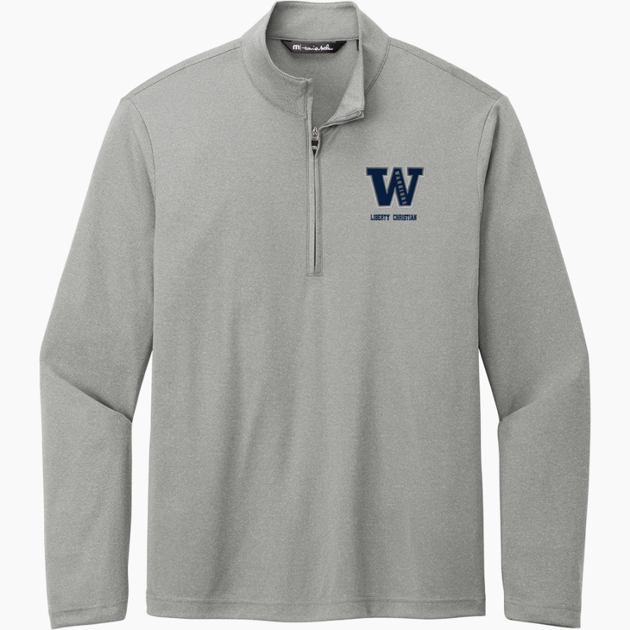Liberty Christian Warriors <span class="pdp-name-mascot">Liberty Christian Warriors</span> TravisMathew Men's Coto Performance 1/4-Zip