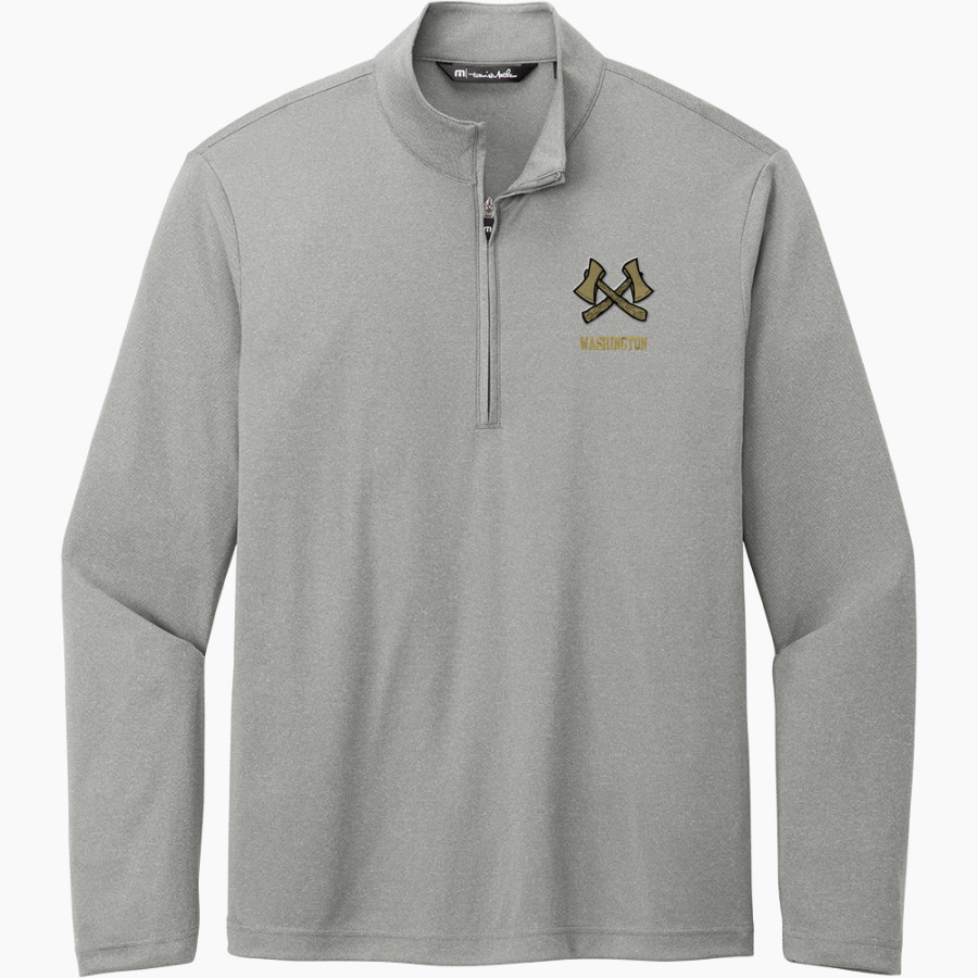 WASHINGTON HIGH SCHOOL HATCHETS <span class="pdp-name-mascot">WASHINGTON HATCHETS</span> TravisMathew Men's Coto Performance 1/4-Zip