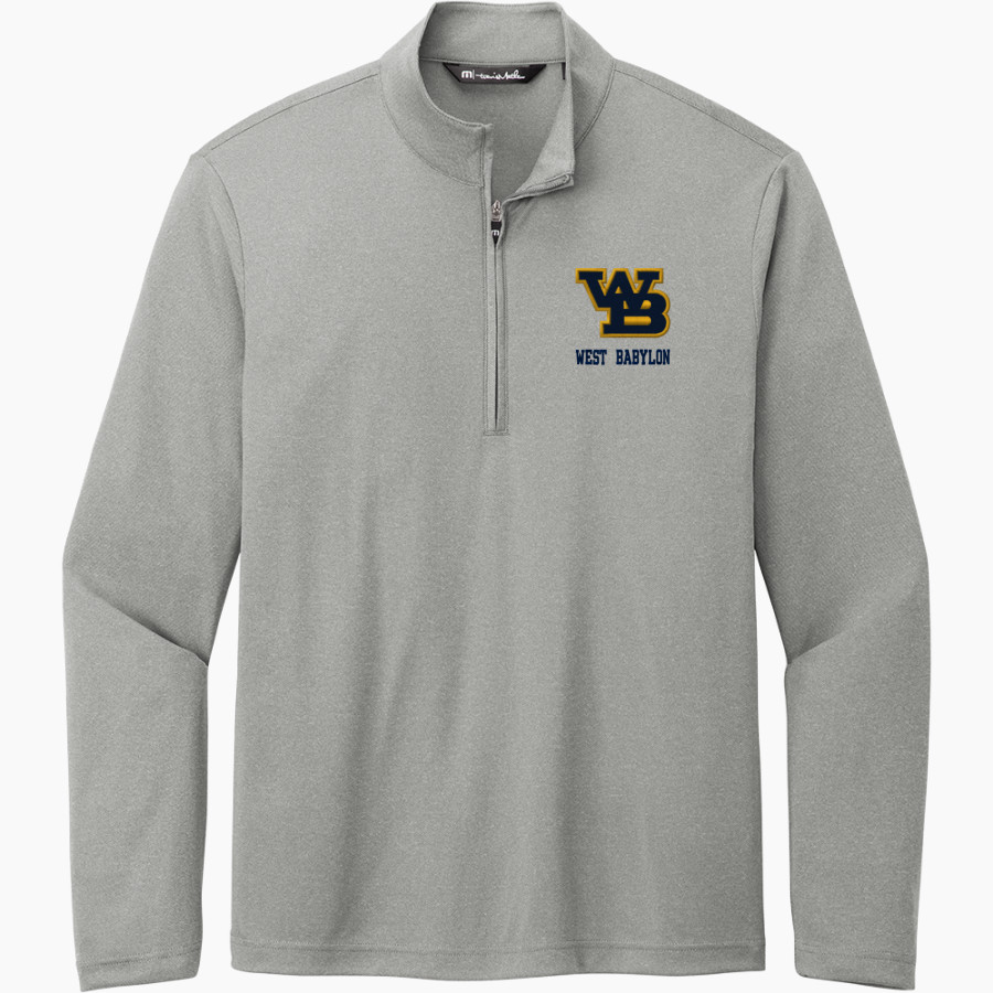 West Babylon Eagles <span class="pdp-name-mascot">West Babylon Eagles</span> TravisMathew Men's Coto Performance 1/4-Zip