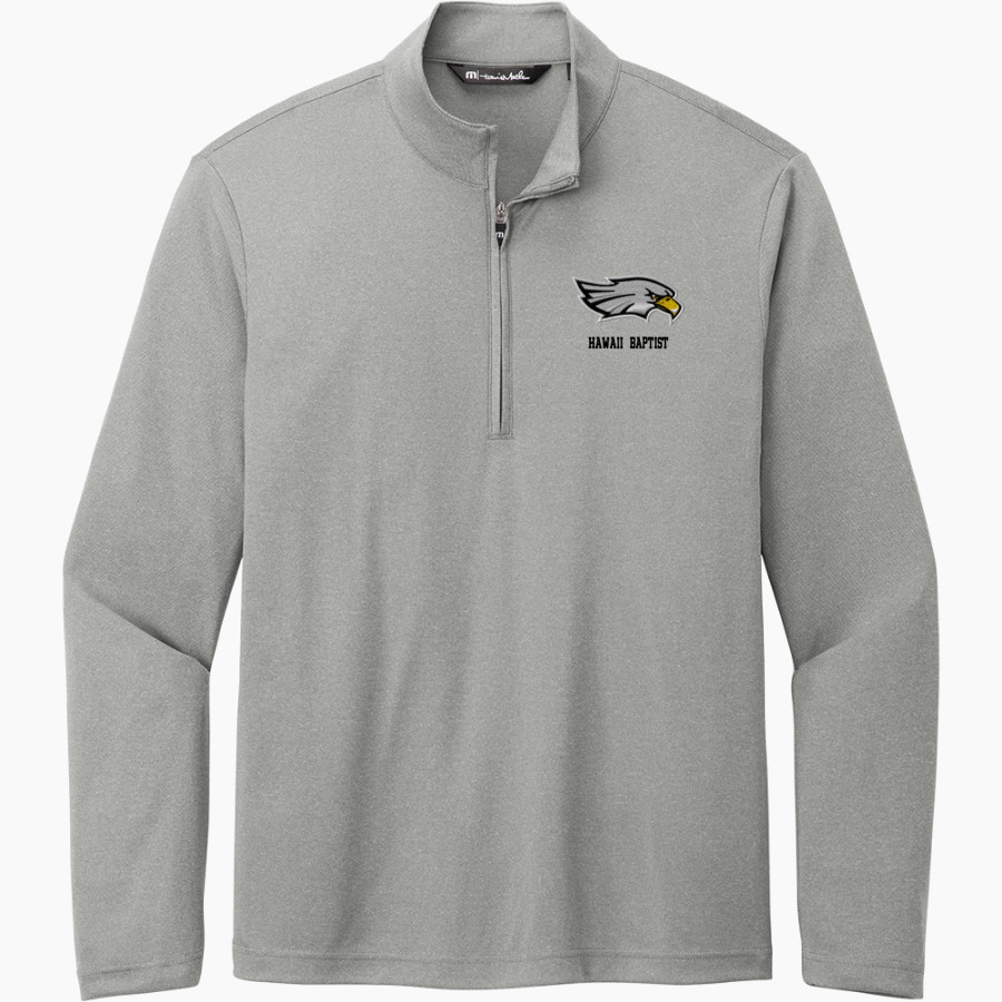 Hawaii Baptist Eagles <span class="pdp-name-mascot">HBA Eagles</span> TravisMathew Men's Coto Performance 1/4-Zip