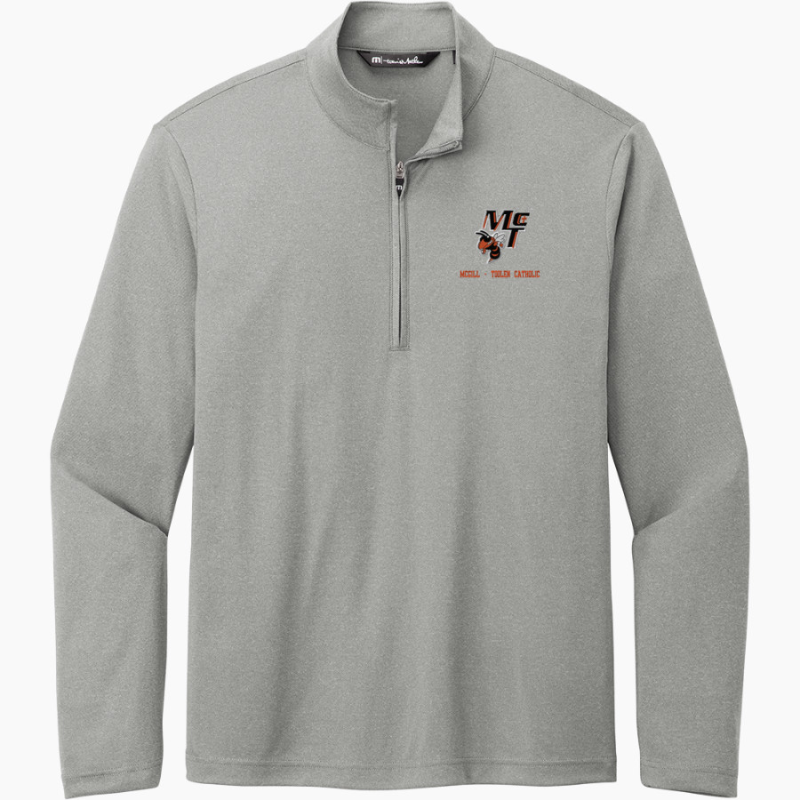 Mcgill - Toolen Catholic Yellowjackets <span class="pdp-name-mascot">Mcgill - Toolen Catholic Yellowjackets</span> TravisMathew Men's Coto Performance 1/4-Zip