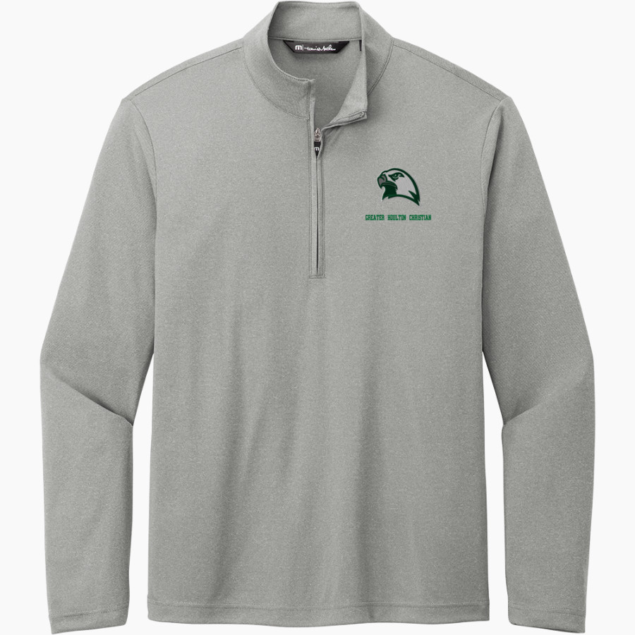 GREATER HOULTON CHRISTIAN ACADEMY <span class="pdp-name-mascot">GREATER HOULTON CHRISTIAN ACAD EAGLES</span> TravisMathew Men's Coto Performance 1/4-Zip