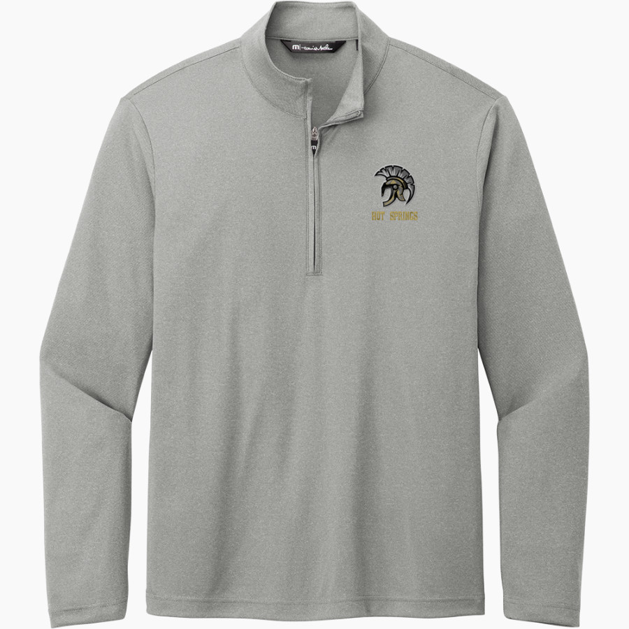 HOT SPRINGS HIGH SCHOOL TROJANS <span class="pdp-name-mascot">HOT SPRINGS TROJANS</span> TravisMathew Men's Coto Performance 1/4-Zip