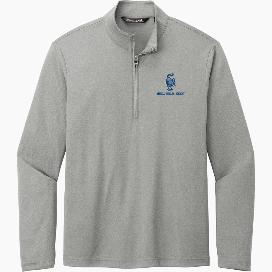 WENDELL PHILLIPS ACADEMY WILDCATS <span class="pdp-name-mascot">WENDELL PHILLIPS ACADEMY WILDCATS</span> TravisMathew Men's Coto Performance 1/4-Zip