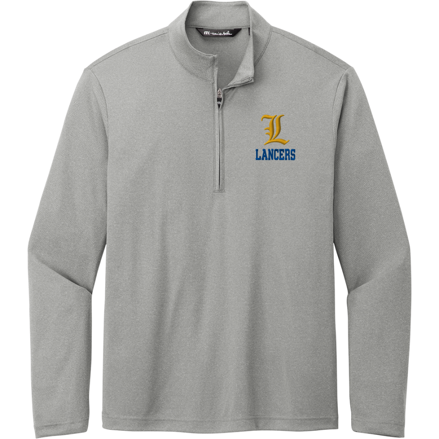 Lewis Lancers <span class="pdp-name-mascot">Lee</span> TravisMathew Men's Coto Performance 1/4-Zip
