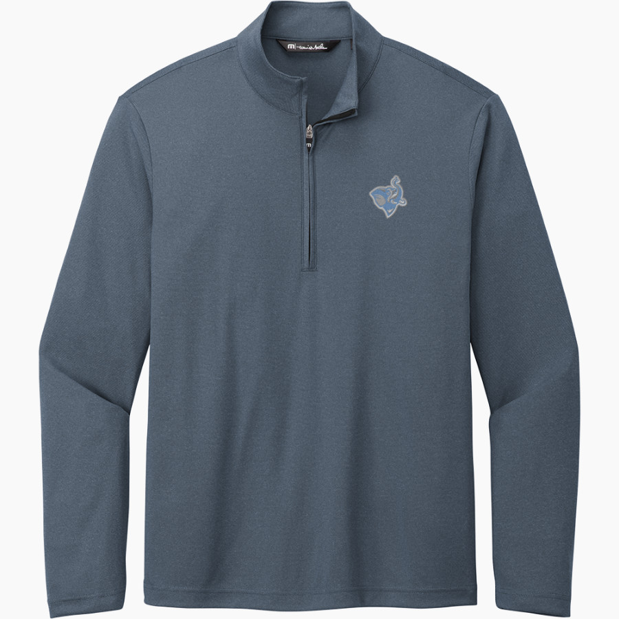 Tufts Jumbos <span class="pdp-name-mascot">Tufts University Jumbos</span> TravisMathew Men's Coto Performance 1/4-Zip