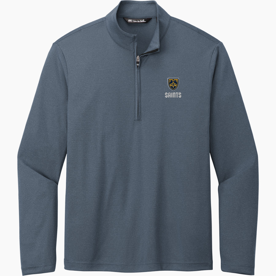 St. Scholastica Saints <span class="pdp-name-mascot">College of St. Scholastica Saints</span> TravisMathew Men's Coto Performance 1/4-Zip