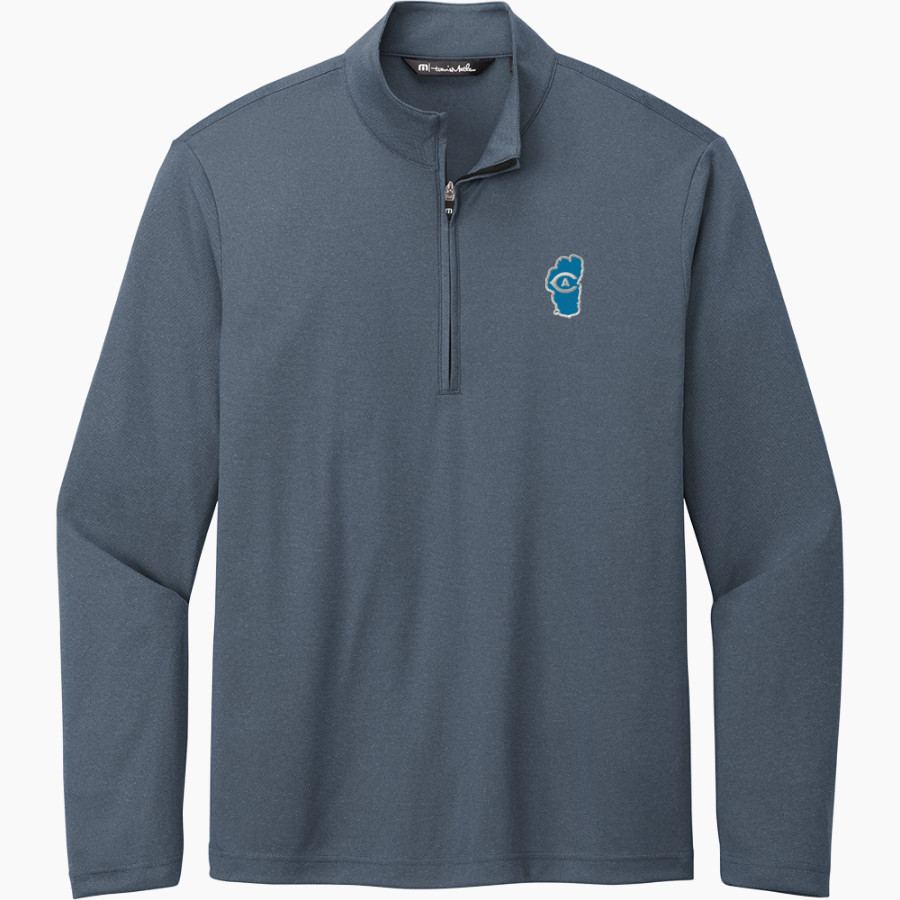 Aggie Sideline Store UC Davis TravisMathew Men's Coto Performance 1/4-Zip