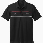 Bergman Dolphins <span class="pdp-name-mascot">Frank V. Bergman Elementary Dolphins</span> TravisMathew Men's Coto Performance Chest Stripe Polo Front Thumbnail