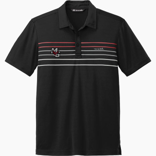 TravisMathew Men's Coto Performance Chest Stripe Polo