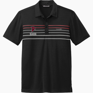 TravisMathew Men's Coto Performance Chest Stripe Polo