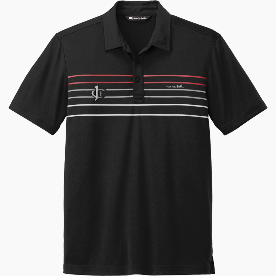 Jupiter Christian Eagles <span class="pdp-name-mascot">Jupiter Eagles</span> TravisMathew Men's Coto Performance Chest Stripe Polo
