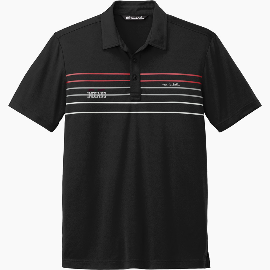 DOBYNS-BENNETT HIGH SCHOOL INDIANS TravisMathew Men's Coto Performance Chest Stripe Polo