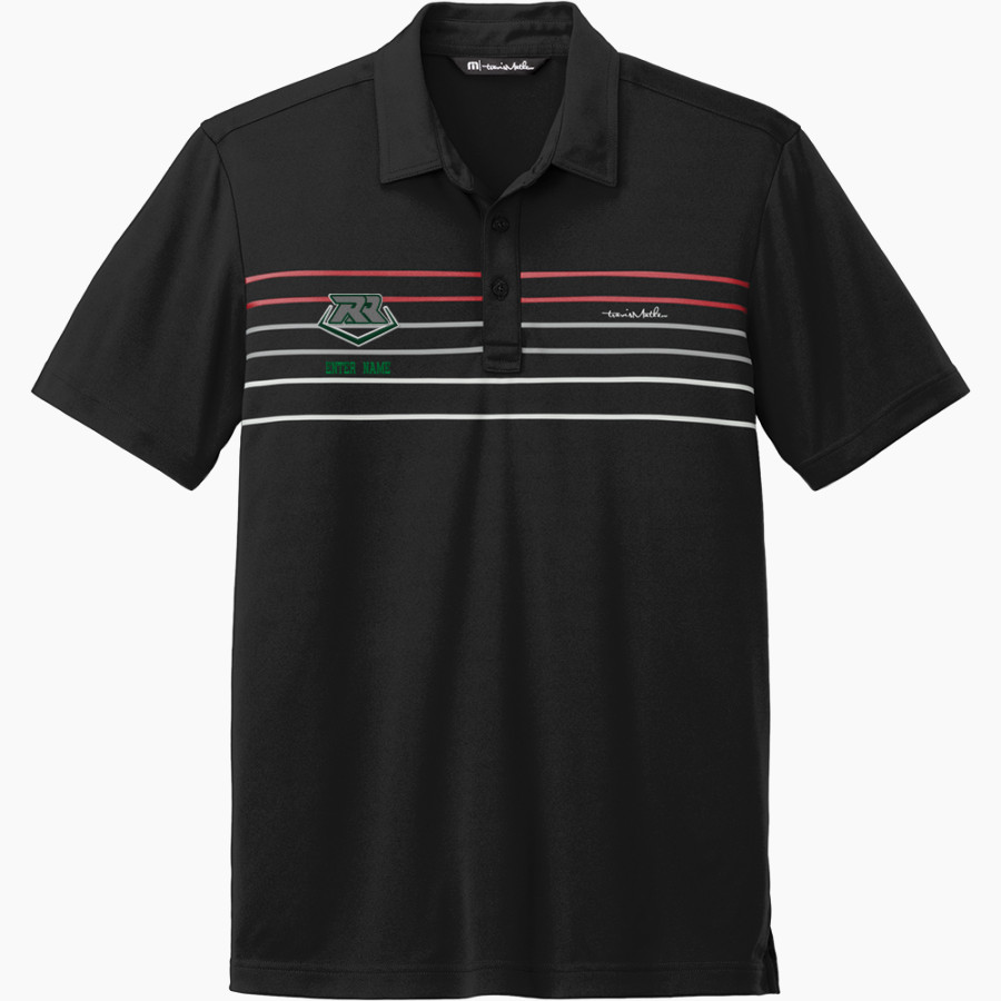 REYNOLDS HIGH SCHOOL RAIDERS <span class="pdp-name-mascot">REYNOLDS RAIDERS</span> TravisMathew Men's Coto Performance Chest Stripe Polo