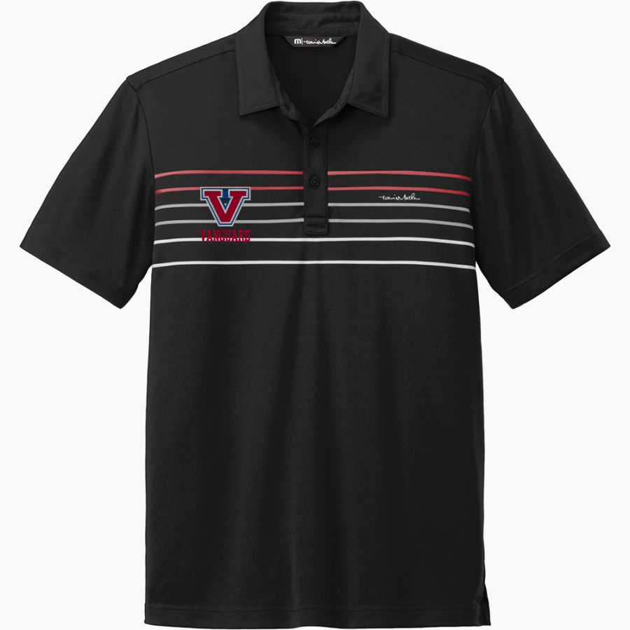 VANGUARD HIGH SCHOOL KNIGHTS <span class="pdp-name-mascot">VANGUARD KNIGHTS</span> TravisMathew Men's Coto Performance Chest Stripe Polo