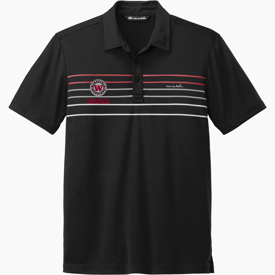 WAKEFIELD HIGH SCHOOL WARRIORS <span class="pdp-name-mascot">WAKEFIELD WARRIORS</span> TravisMathew Men's Coto Performance Chest Stripe Polo