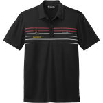 CENTRAL GWINNETT HIGH SCHOOL BLACK KNIGHTS <span class="pdp-name-mascot">CENTRAL GWINNETT BLACK KNIGHTS</span> TravisMathew Men's Coto Performance Chest Stripe Polo Front Thumbnail