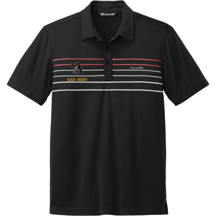 CENTRAL GWINNETT HIGH SCHOOL BLACK KNIGHTS <span class="pdp-name-mascot">CENTRAL GWINNETT BLACK KNIGHTS</span> TravisMathew Men's Coto Performance Chest Stripe Polo