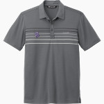 Truman State University Official Store of the Bulldogs TravisMathew Men's Coto Performance Chest Stripe Polo Front Thumbnail