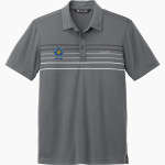 Lansing Bobcats Bobcats TravisMathew Men's Coto Performance Chest Stripe Polo Front Thumbnail